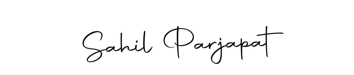 How to make Sahil Parjapat signature? Autography-DOLnW is a professional autograph style. Create handwritten signature for Sahil Parjapat name. Sahil Parjapat signature style 10 images and pictures png