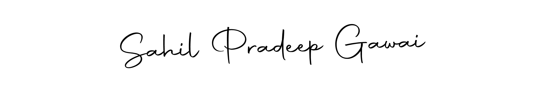 Make a beautiful signature design for name Sahil Pradeep Gawai. Use this online signature maker to create a handwritten signature for free. Sahil Pradeep Gawai signature style 10 images and pictures png