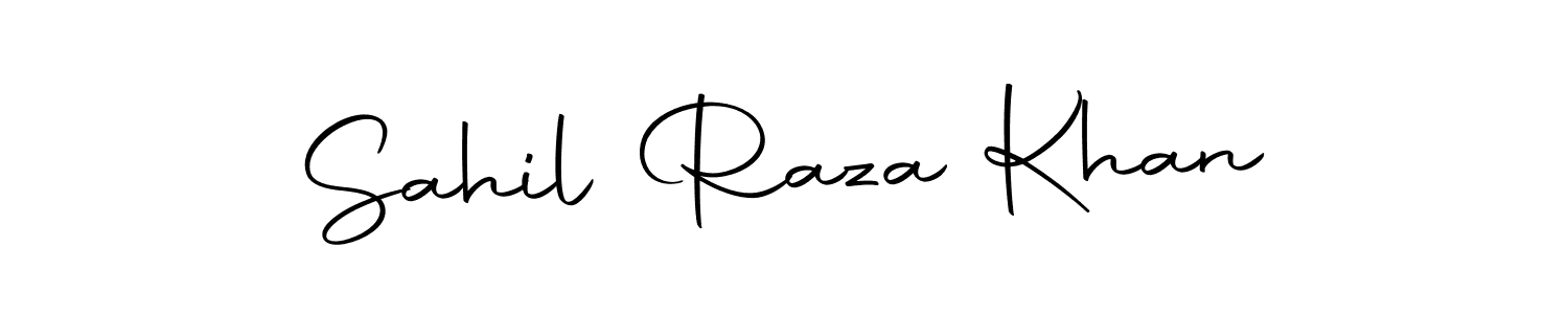 Use a signature maker to create a handwritten signature online. With this signature software, you can design (Autography-DOLnW) your own signature for name Sahil Raza Khan. Sahil Raza Khan signature style 10 images and pictures png