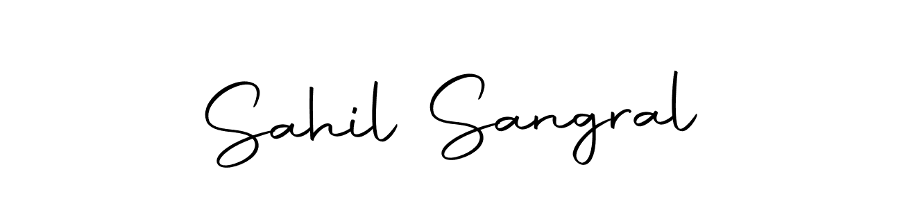 Sahil Sangral stylish signature style. Best Handwritten Sign (Autography-DOLnW) for my name. Handwritten Signature Collection Ideas for my name Sahil Sangral. Sahil Sangral signature style 10 images and pictures png