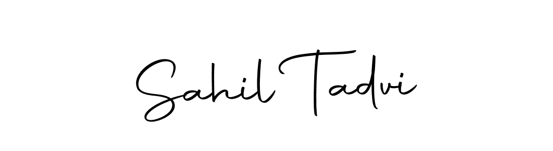Use a signature maker to create a handwritten signature online. With this signature software, you can design (Autography-DOLnW) your own signature for name Sahil Tadvi. Sahil Tadvi signature style 10 images and pictures png