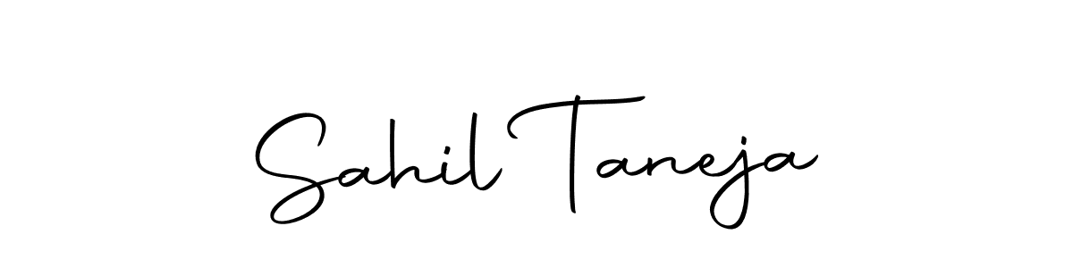 You can use this online signature creator to create a handwritten signature for the name Sahil Taneja. This is the best online autograph maker. Sahil Taneja signature style 10 images and pictures png