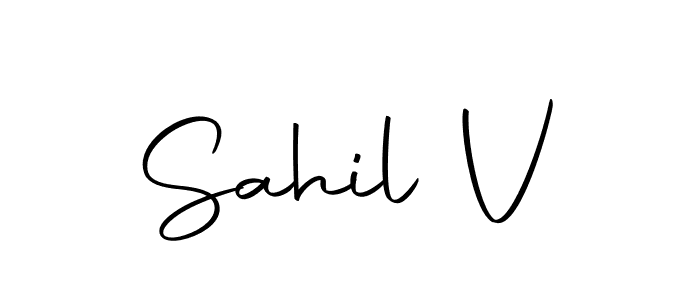 How to Draw Sahil V signature style? Autography-DOLnW is a latest design signature styles for name Sahil V. Sahil V signature style 10 images and pictures png
