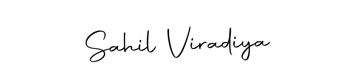 You can use this online signature creator to create a handwritten signature for the name Sahil Viradiya. This is the best online autograph maker. Sahil Viradiya signature style 10 images and pictures png