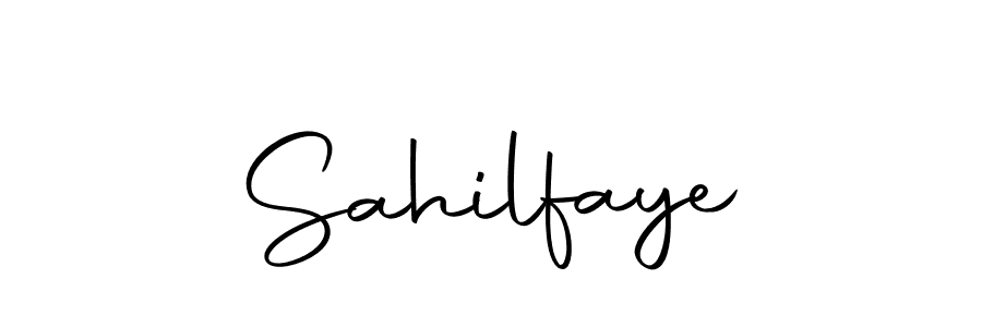 Make a short Sahilfaye signature style. Manage your documents anywhere anytime using Autography-DOLnW. Create and add eSignatures, submit forms, share and send files easily. Sahilfaye signature style 10 images and pictures png