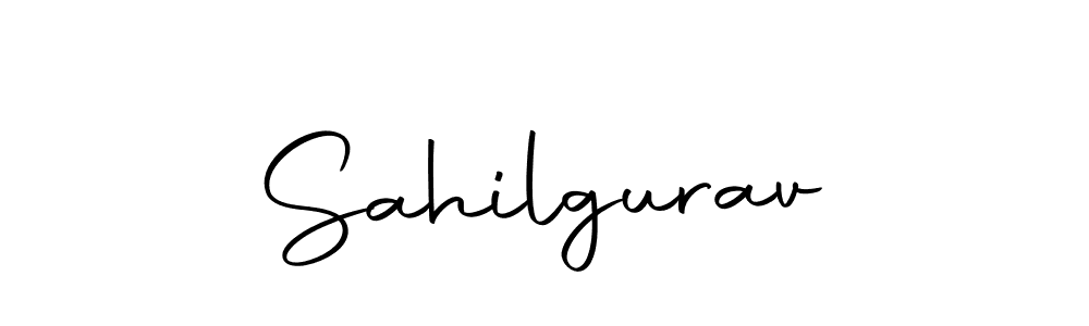 if you are searching for the best signature style for your name Sahilgurav. so please give up your signature search. here we have designed multiple signature styles  using Autography-DOLnW. Sahilgurav signature style 10 images and pictures png