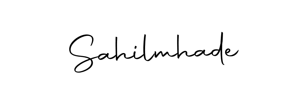 Also we have Sahilmhade name is the best signature style. Create professional handwritten signature collection using Autography-DOLnW autograph style. Sahilmhade signature style 10 images and pictures png