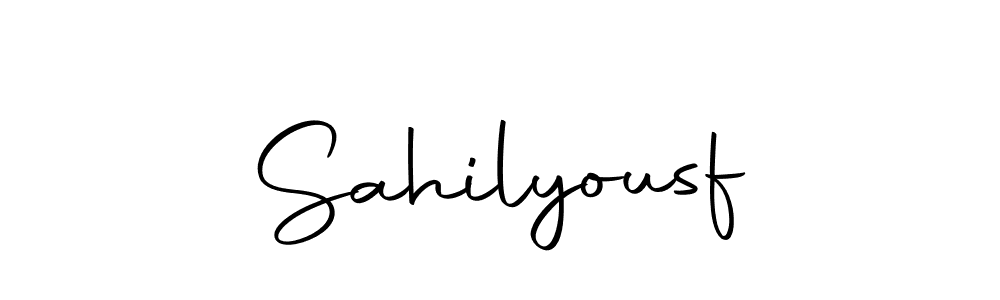 You can use this online signature creator to create a handwritten signature for the name Sahilyousf. This is the best online autograph maker. Sahilyousf signature style 10 images and pictures png