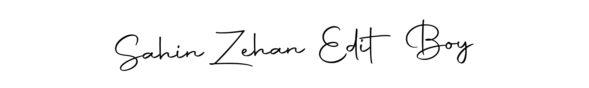 How to make Sahin Zehan Edit Boy name signature. Use Autography-DOLnW style for creating short signs online. This is the latest handwritten sign. Sahin Zehan Edit Boy signature style 10 images and pictures png