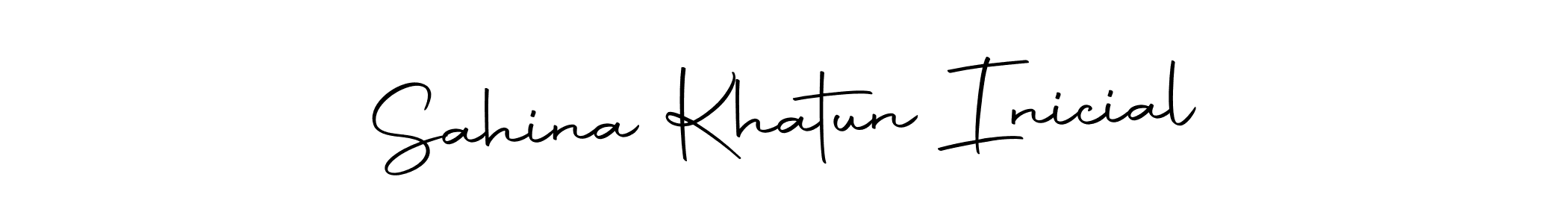 Autography-DOLnW is a professional signature style that is perfect for those who want to add a touch of class to their signature. It is also a great choice for those who want to make their signature more unique. Get Sahina Khatun Inicial name to fancy signature for free. Sahina Khatun Inicial signature style 10 images and pictures png