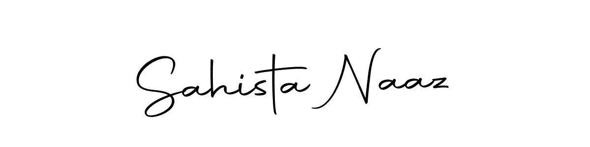 Also we have Sahista Naaz name is the best signature style. Create professional handwritten signature collection using Autography-DOLnW autograph style. Sahista Naaz signature style 10 images and pictures png