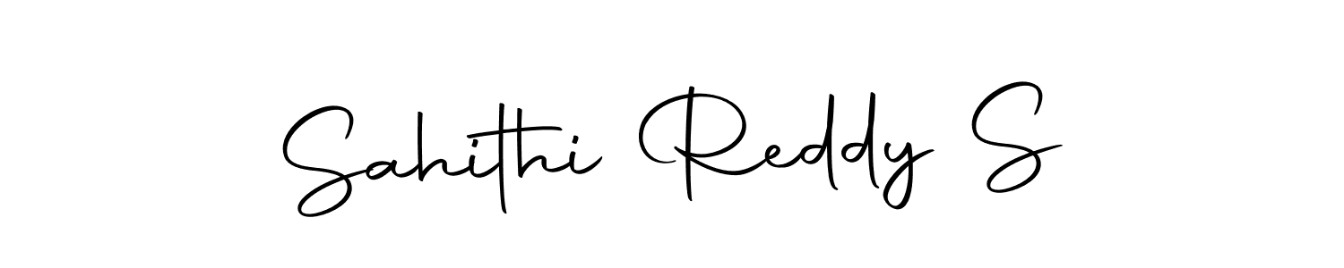 Design your own signature with our free online signature maker. With this signature software, you can create a handwritten (Autography-DOLnW) signature for name Sahithi Reddy S. Sahithi Reddy S signature style 10 images and pictures png