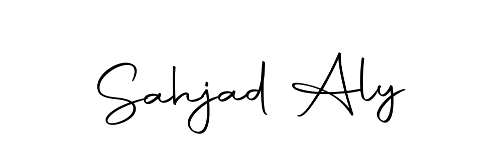 Similarly Autography-DOLnW is the best handwritten signature design. Signature creator online .You can use it as an online autograph creator for name Sahjad Aly. Sahjad Aly signature style 10 images and pictures png
