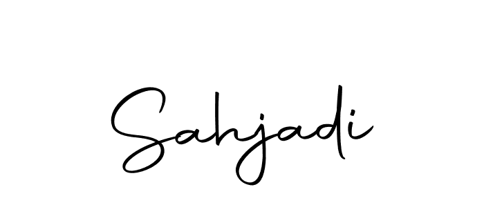 How to make Sahjadi name signature. Use Autography-DOLnW style for creating short signs online. This is the latest handwritten sign. Sahjadi signature style 10 images and pictures png