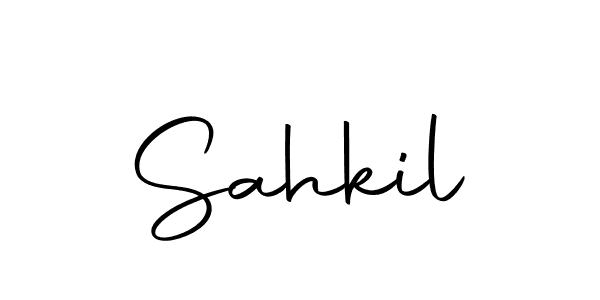 if you are searching for the best signature style for your name Sahkil. so please give up your signature search. here we have designed multiple signature styles  using Autography-DOLnW. Sahkil signature style 10 images and pictures png