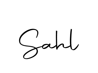 The best way (Autography-DOLnW) to make a short signature is to pick only two or three words in your name. The name Sahl include a total of six letters. For converting this name. Sahl signature style 10 images and pictures png