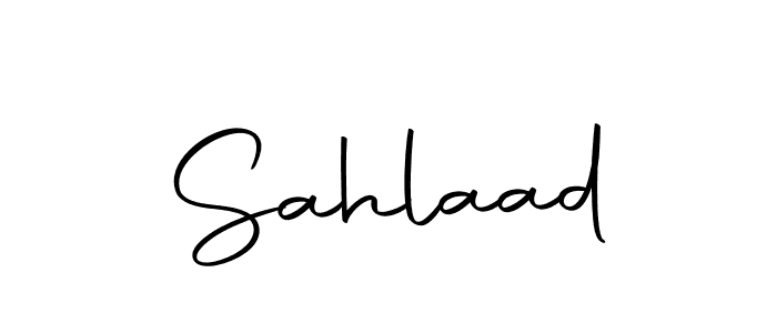 Sahlaad stylish signature style. Best Handwritten Sign (Autography-DOLnW) for my name. Handwritten Signature Collection Ideas for my name Sahlaad. Sahlaad signature style 10 images and pictures png