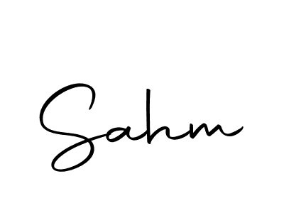 Here are the top 10 professional signature styles for the name Sahm. These are the best autograph styles you can use for your name. Sahm signature style 10 images and pictures png