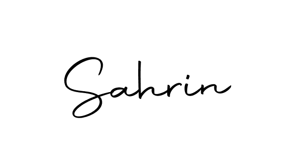 Create a beautiful signature design for name Sahrin. With this signature (Autography-DOLnW) fonts, you can make a handwritten signature for free. Sahrin signature style 10 images and pictures png