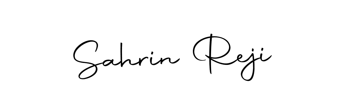 Design your own signature with our free online signature maker. With this signature software, you can create a handwritten (Autography-DOLnW) signature for name Sahrin Reji. Sahrin Reji signature style 10 images and pictures png