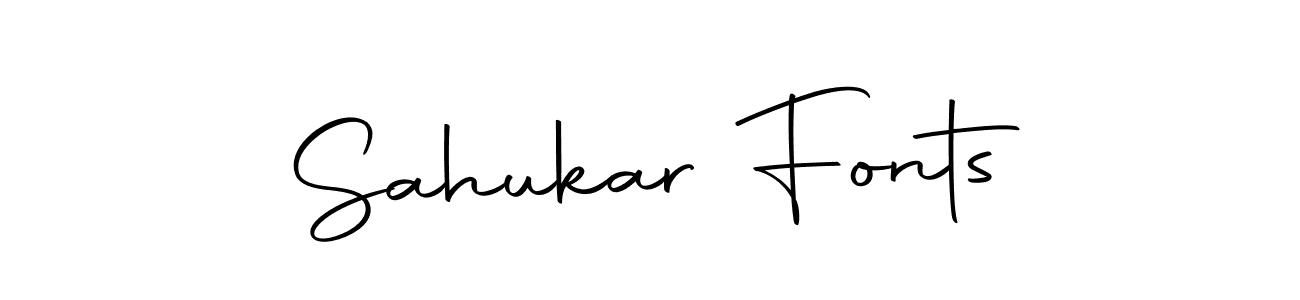 It looks lik you need a new signature style for name Sahukar Fonts. Design unique handwritten (Autography-DOLnW) signature with our free signature maker in just a few clicks. Sahukar Fonts signature style 10 images and pictures png