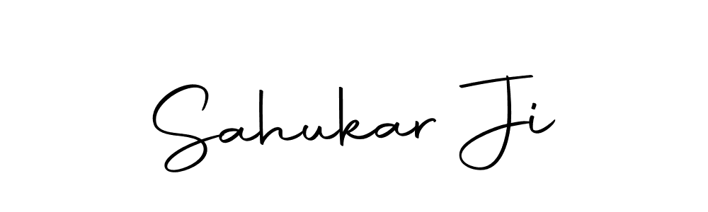 You can use this online signature creator to create a handwritten signature for the name Sahukar Ji. This is the best online autograph maker. Sahukar Ji signature style 10 images and pictures png