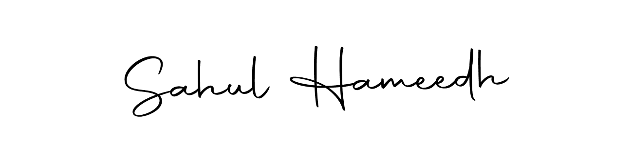 Design your own signature with our free online signature maker. With this signature software, you can create a handwritten (Autography-DOLnW) signature for name Sahul Hameedh. Sahul Hameedh signature style 10 images and pictures png