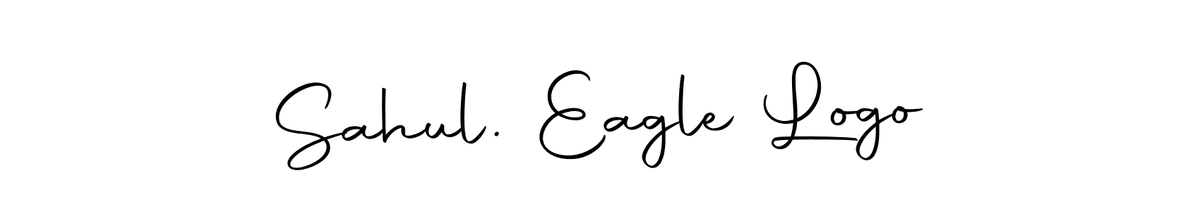 Create a beautiful signature design for name Sahul. Eagle Logo. With this signature (Autography-DOLnW) fonts, you can make a handwritten signature for free. Sahul. Eagle Logo signature style 10 images and pictures png