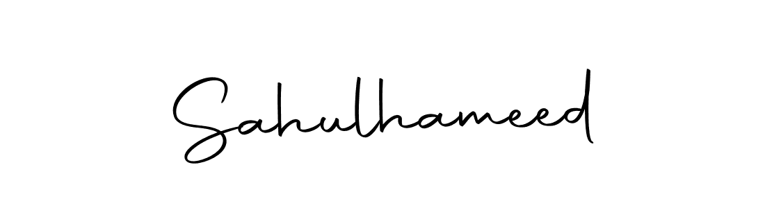 You can use this online signature creator to create a handwritten signature for the name Sahulhameed. This is the best online autograph maker. Sahulhameed signature style 10 images and pictures png