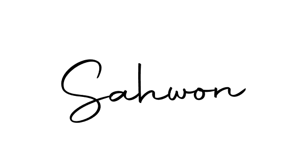 Here are the top 10 professional signature styles for the name Sahwon. These are the best autograph styles you can use for your name. Sahwon signature style 10 images and pictures png