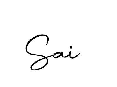 Also we have Sai  name is the best signature style. Create professional handwritten signature collection using Autography-DOLnW autograph style. Sai  signature style 10 images and pictures png