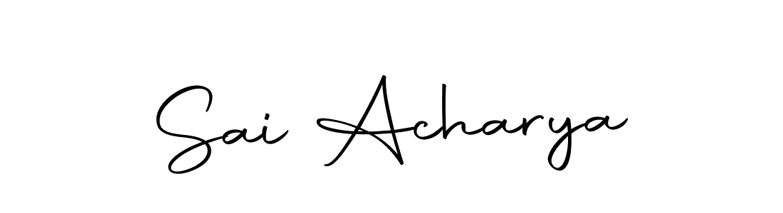 if you are searching for the best signature style for your name Sai Acharya. so please give up your signature search. here we have designed multiple signature styles  using Autography-DOLnW. Sai Acharya signature style 10 images and pictures png