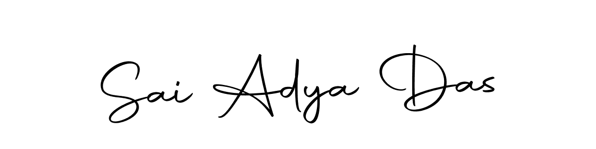 Make a beautiful signature design for name Sai Adya Das. Use this online signature maker to create a handwritten signature for free. Sai Adya Das signature style 10 images and pictures png