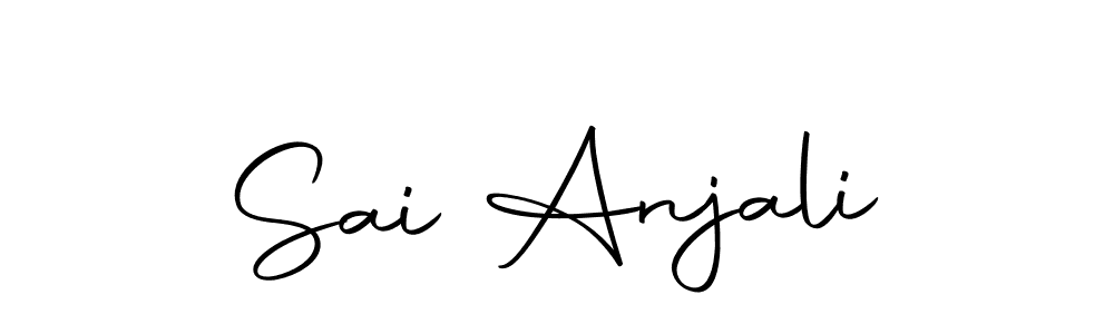 Design your own signature with our free online signature maker. With this signature software, you can create a handwritten (Autography-DOLnW) signature for name Sai Anjali. Sai Anjali signature style 10 images and pictures png