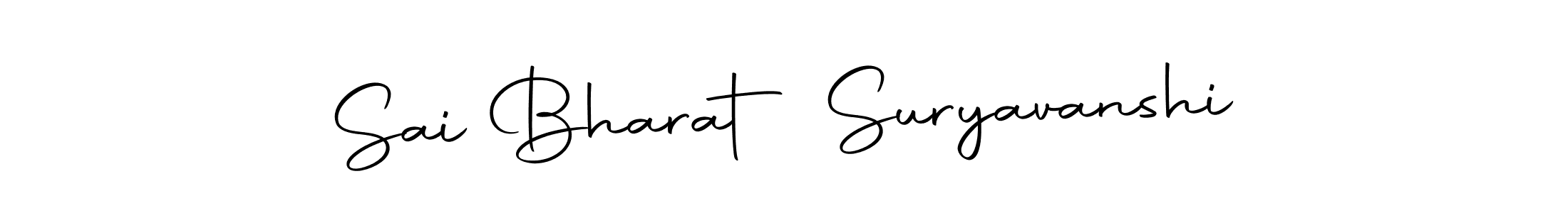 Create a beautiful signature design for name Sai Bharat Suryavanshi. With this signature (Autography-DOLnW) fonts, you can make a handwritten signature for free. Sai Bharat Suryavanshi signature style 10 images and pictures png