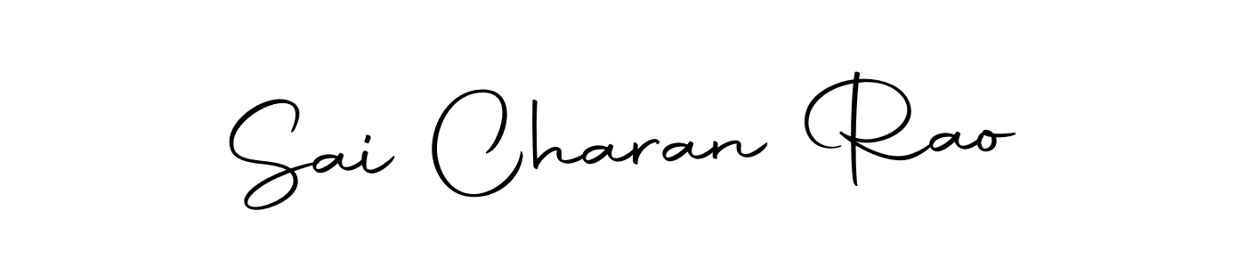 Use a signature maker to create a handwritten signature online. With this signature software, you can design (Autography-DOLnW) your own signature for name Sai Charan Rao. Sai Charan Rao signature style 10 images and pictures png