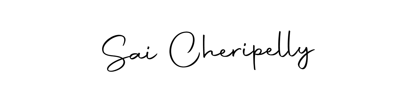 The best way (Autography-DOLnW) to make a short signature is to pick only two or three words in your name. The name Sai Cheripelly include a total of six letters. For converting this name. Sai Cheripelly signature style 10 images and pictures png