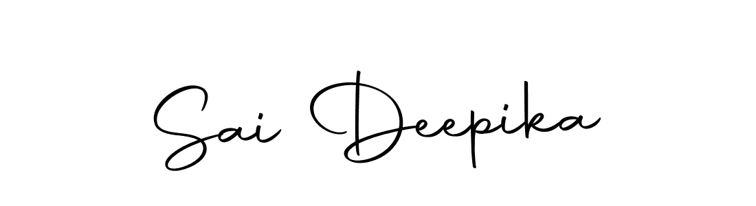 You can use this online signature creator to create a handwritten signature for the name Sai Deepika. This is the best online autograph maker. Sai Deepika signature style 10 images and pictures png