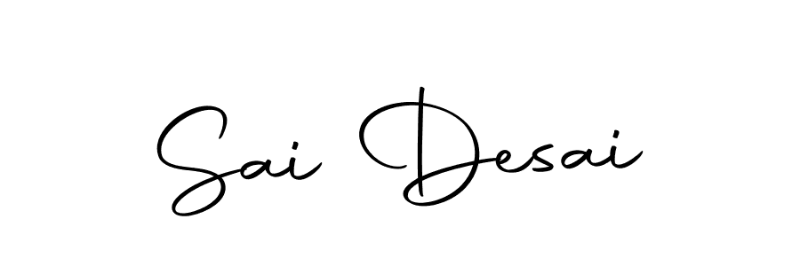 Make a beautiful signature design for name Sai Desai. With this signature (Autography-DOLnW) style, you can create a handwritten signature for free. Sai Desai signature style 10 images and pictures png