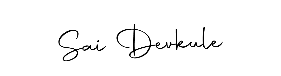 How to make Sai Devkule name signature. Use Autography-DOLnW style for creating short signs online. This is the latest handwritten sign. Sai Devkule signature style 10 images and pictures png