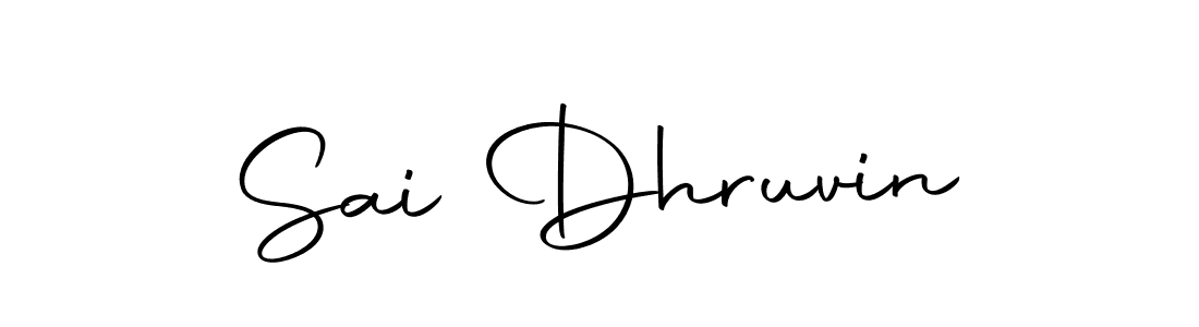 Make a short Sai Dhruvin signature style. Manage your documents anywhere anytime using Autography-DOLnW. Create and add eSignatures, submit forms, share and send files easily. Sai Dhruvin signature style 10 images and pictures png