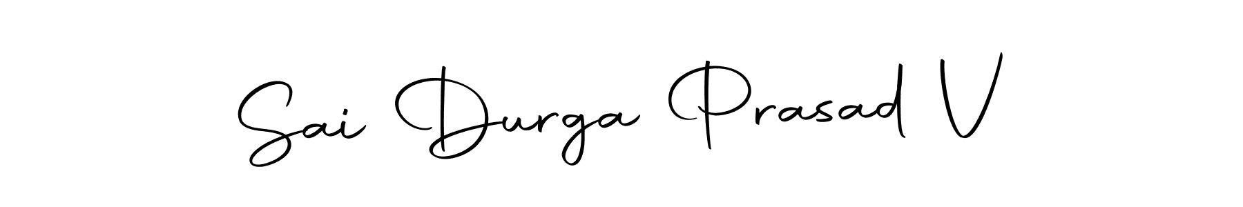 How to make Sai Durga Prasad V signature? Autography-DOLnW is a professional autograph style. Create handwritten signature for Sai Durga Prasad V name. Sai Durga Prasad V signature style 10 images and pictures png