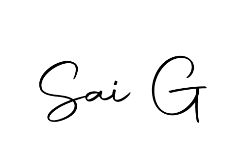 This is the best signature style for the Sai G name. Also you like these signature font (Autography-DOLnW). Mix name signature. Sai G signature style 10 images and pictures png