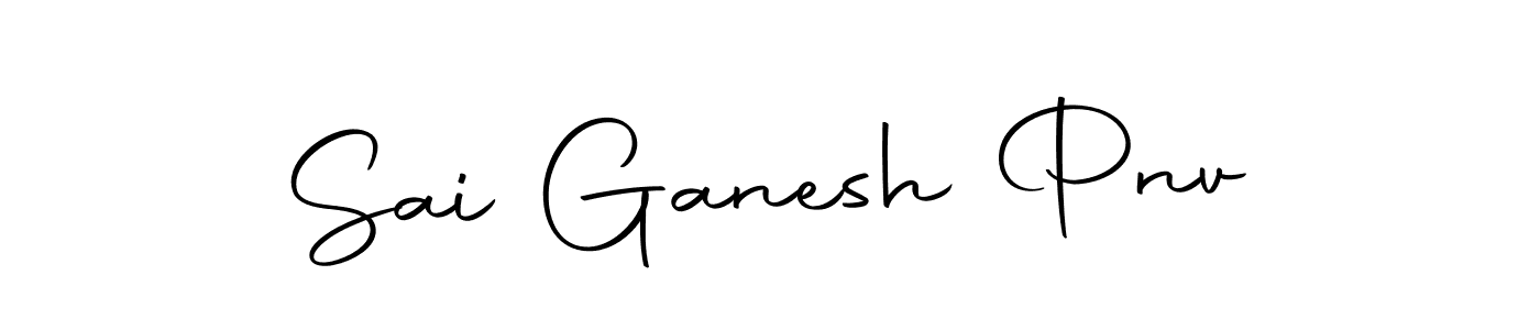 Make a beautiful signature design for name Sai Ganesh Pnv. Use this online signature maker to create a handwritten signature for free. Sai Ganesh Pnv signature style 10 images and pictures png