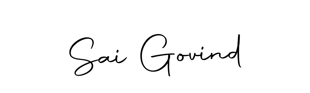 if you are searching for the best signature style for your name Sai Govind. so please give up your signature search. here we have designed multiple signature styles  using Autography-DOLnW. Sai Govind signature style 10 images and pictures png