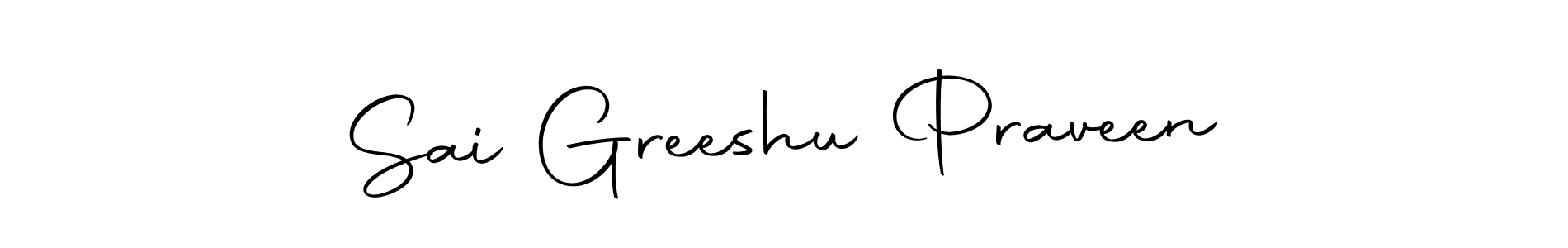 Here are the top 10 professional signature styles for the name Sai Greeshu Praveen. These are the best autograph styles you can use for your name. Sai Greeshu Praveen signature style 10 images and pictures png