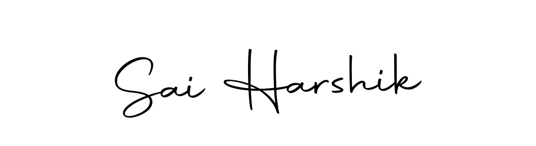 You should practise on your own different ways (Autography-DOLnW) to write your name (Sai Harshik) in signature. don't let someone else do it for you. Sai Harshik signature style 10 images and pictures png