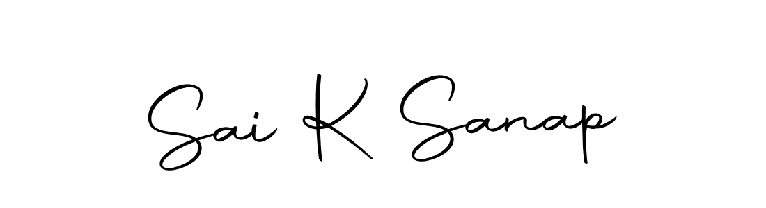 Similarly Autography-DOLnW is the best handwritten signature design. Signature creator online .You can use it as an online autograph creator for name Sai K Sanap. Sai K Sanap signature style 10 images and pictures png