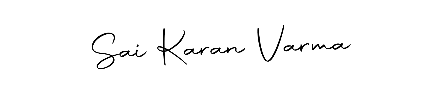 It looks lik you need a new signature style for name Sai Karan Varma. Design unique handwritten (Autography-DOLnW) signature with our free signature maker in just a few clicks. Sai Karan Varma signature style 10 images and pictures png