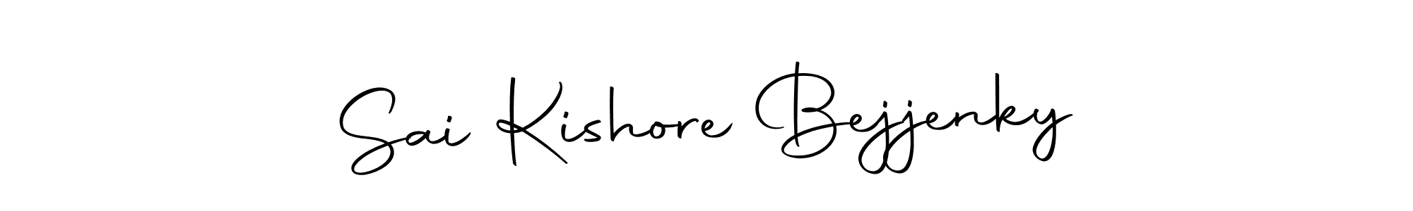 It looks lik you need a new signature style for name Sai Kishore Bejjenky. Design unique handwritten (Autography-DOLnW) signature with our free signature maker in just a few clicks. Sai Kishore Bejjenky signature style 10 images and pictures png